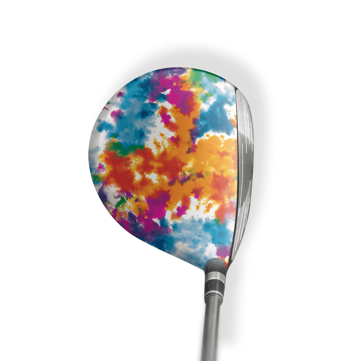 Fairway Wood / Hybrid Left Handed Tie Dye Clementine Kiss Vinyl Wrap Skin