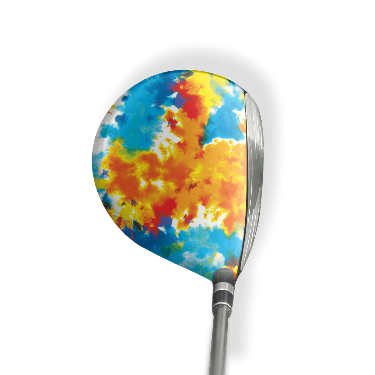 Fairway Wood / Hybrid Left Handed Tie Dye Coral Reef Vinyl Wrap Skin