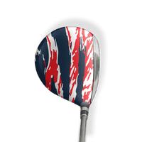Fairway Wood / Hybrid Left Handed Vietnam Tiger Stripe America Vinyl Wrap Skin