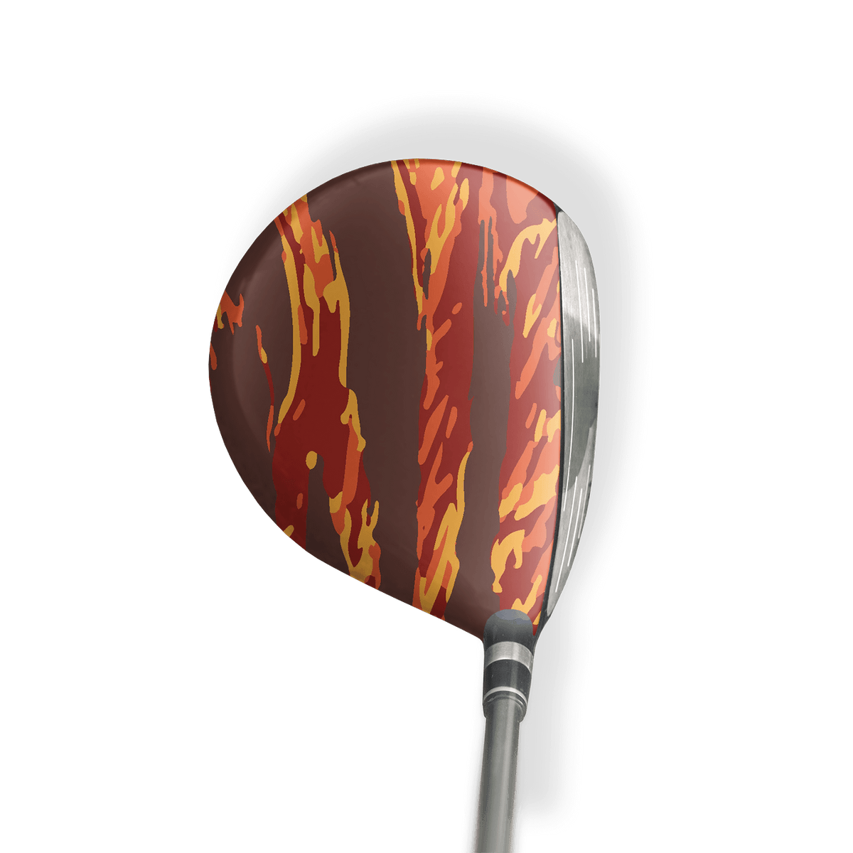 Fairway Wood / Hybrid Left Handed Vietnam Tiger Stripe Autumn Vinyl Wrap Skin