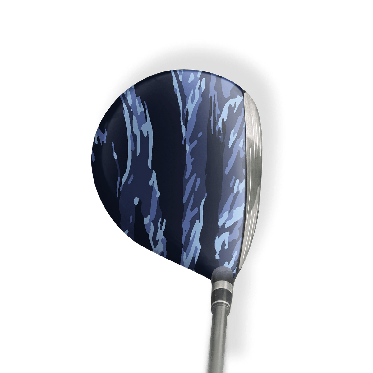 Fairway Wood / Hybrid Left Handed Vietnam Tiger Stripe Blue Urban Night Vinyl Wrap Skin