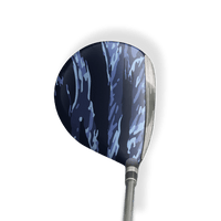 Fairway Wood / Hybrid Left Handed Vietnam Tiger Stripe Blue Urban Night Vinyl Wrap Skin