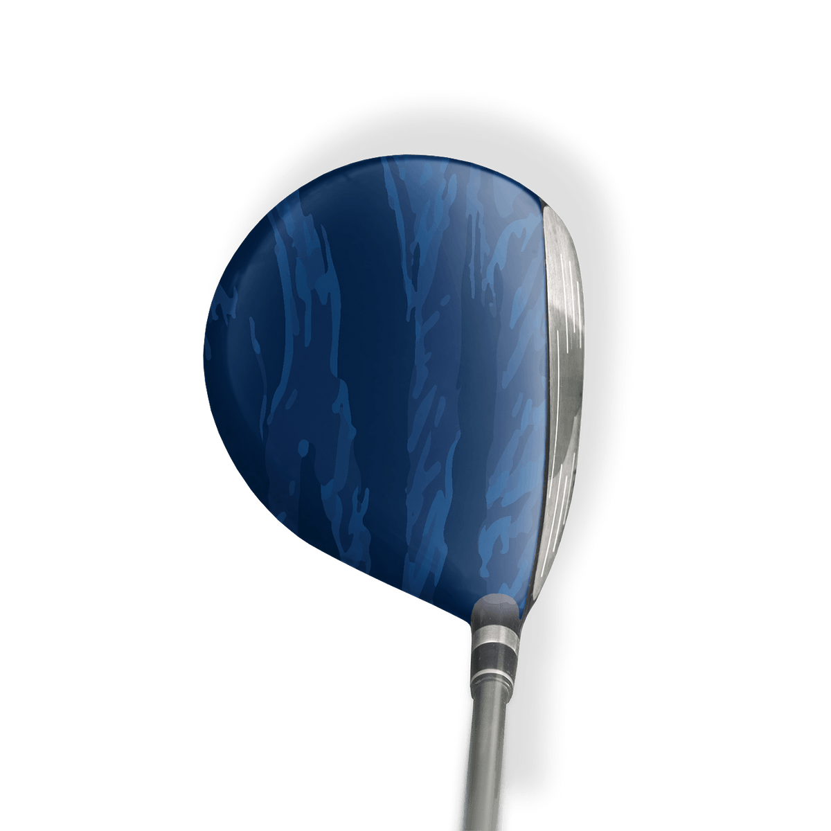 Fairway Wood / Hybrid Left Handed Vietnam Tiger Stripe Elite Blue Vinyl Wrap Skin