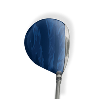 Fairway Wood / Hybrid Left Handed Vietnam Tiger Stripe Elite Blue Vinyl Wrap Skin