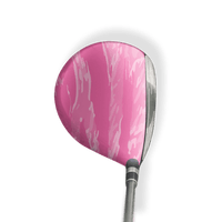 Fairway Wood / Hybrid Left Handed Vietnam Tiger Stripe Elite Pink Vinyl Wrap Skin