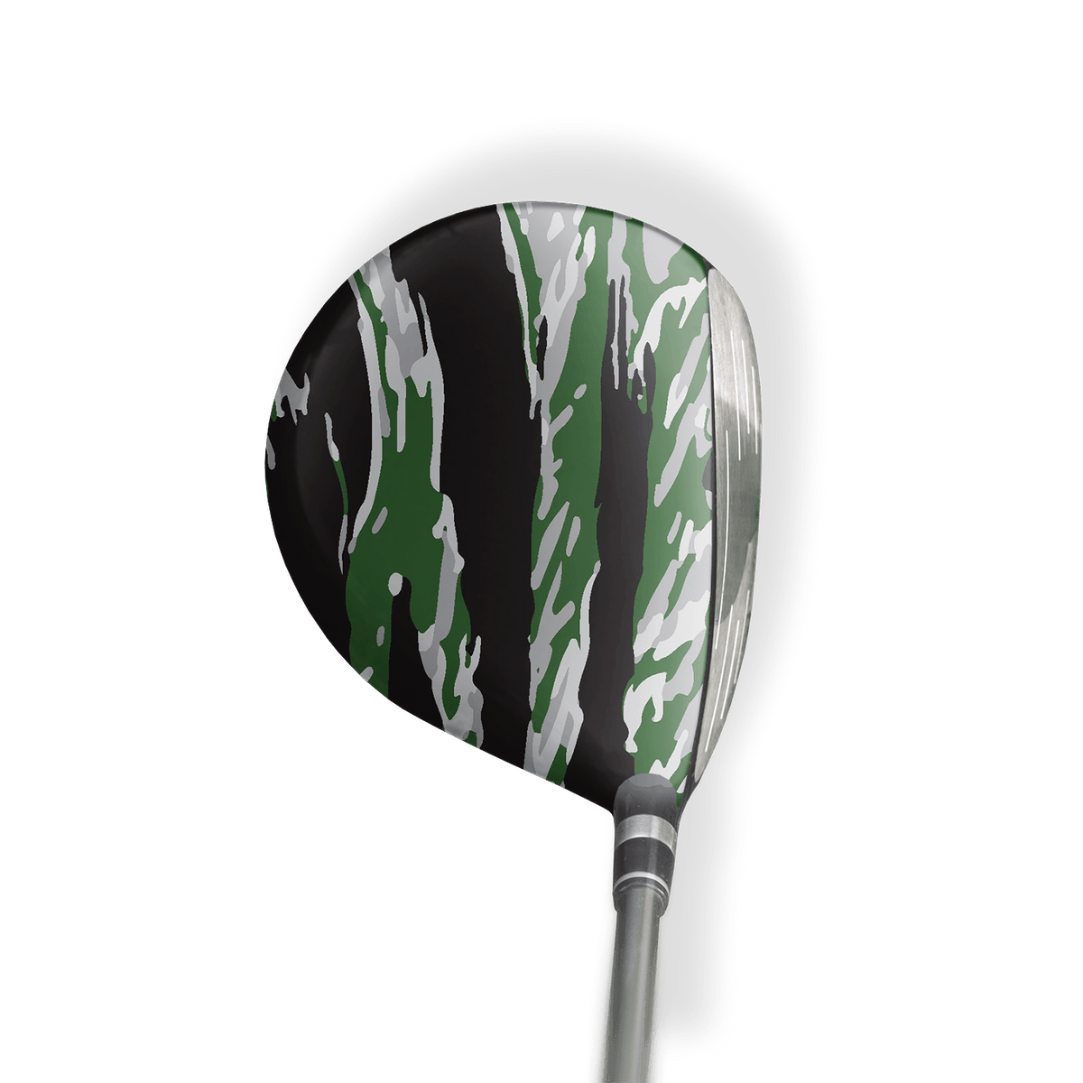 Fairway Wood / Hybrid Left Handed Vietnam Tiger Stripe Green Tiger Vinyl Wrap Skin