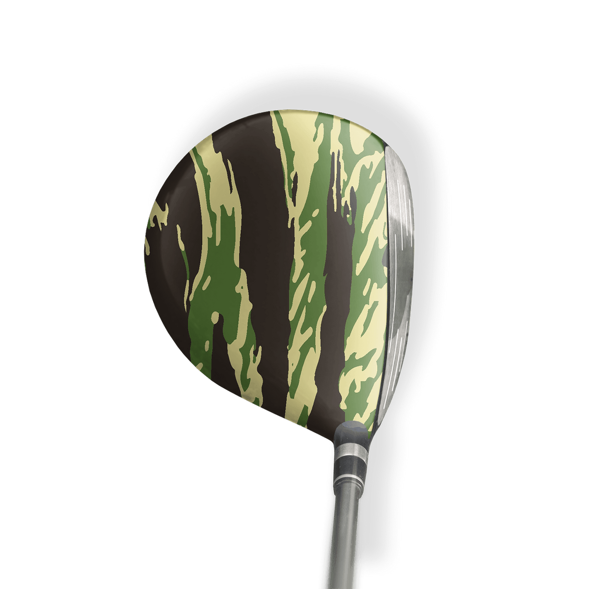 Fairway Wood / Hybrid Left Handed Vietnam Tiger Stripe Jungle Vinyl Wrap Skin