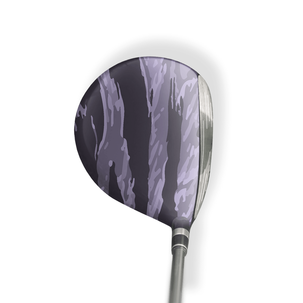 Fairway Wood / Hybrid Left Handed Vietnam Tiger Stripe Lilac Vinyl Wrap Skin