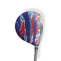 Fairway Wood / Hybrid Left Handed Vietnam Tiger Stripe M Series Vinyl Wrap Skin