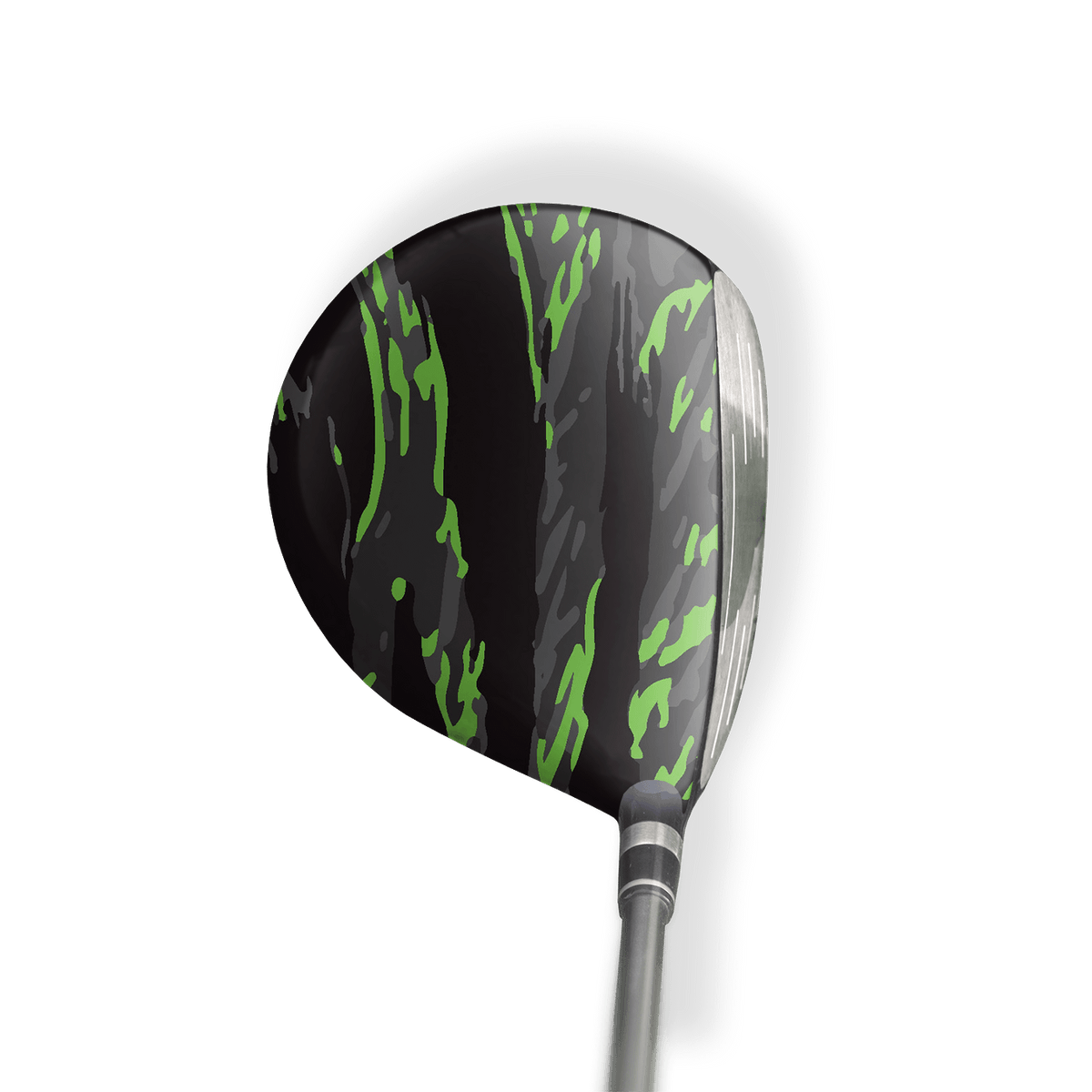 Fairway Wood / Hybrid Left Handed Vietnam Tiger Stripe Metro Green Vinyl Wrap Skin