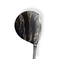 Fairway Wood / Hybrid Left Handed Vietnam Tiger Stripe Militant Blue Vinyl Wrap Skin