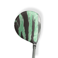 Fairway Wood / Hybrid Left Handed Vietnam Tiger Stripe Mint Chocolate Chip Vinyl Wrap Skin