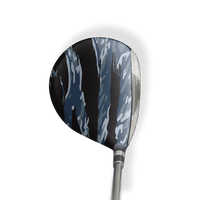 Fairway Wood / Hybrid Left Handed Vietnam Tiger Stripe Navy Vinyl Wrap Skin