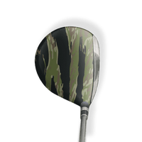 Fairway Wood / Hybrid Left Handed Vietnam Tiger Stripe Original Vinyl Wrap Skin