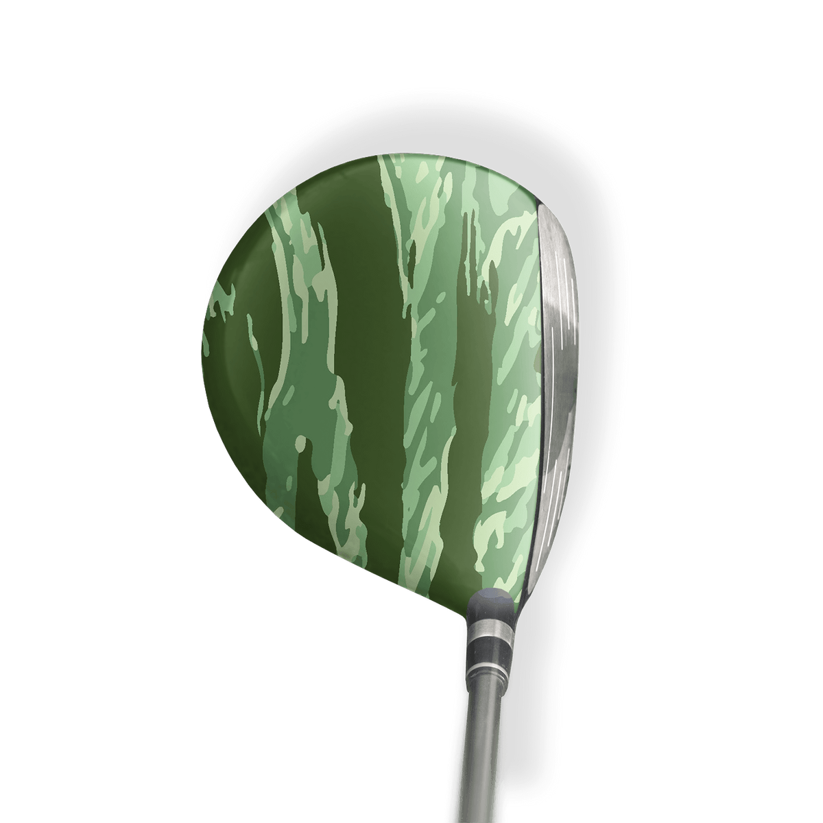 Fairway Wood / Hybrid Left Handed Vietnam Tiger Stripe Pistachio Vinyl Wrap Skin