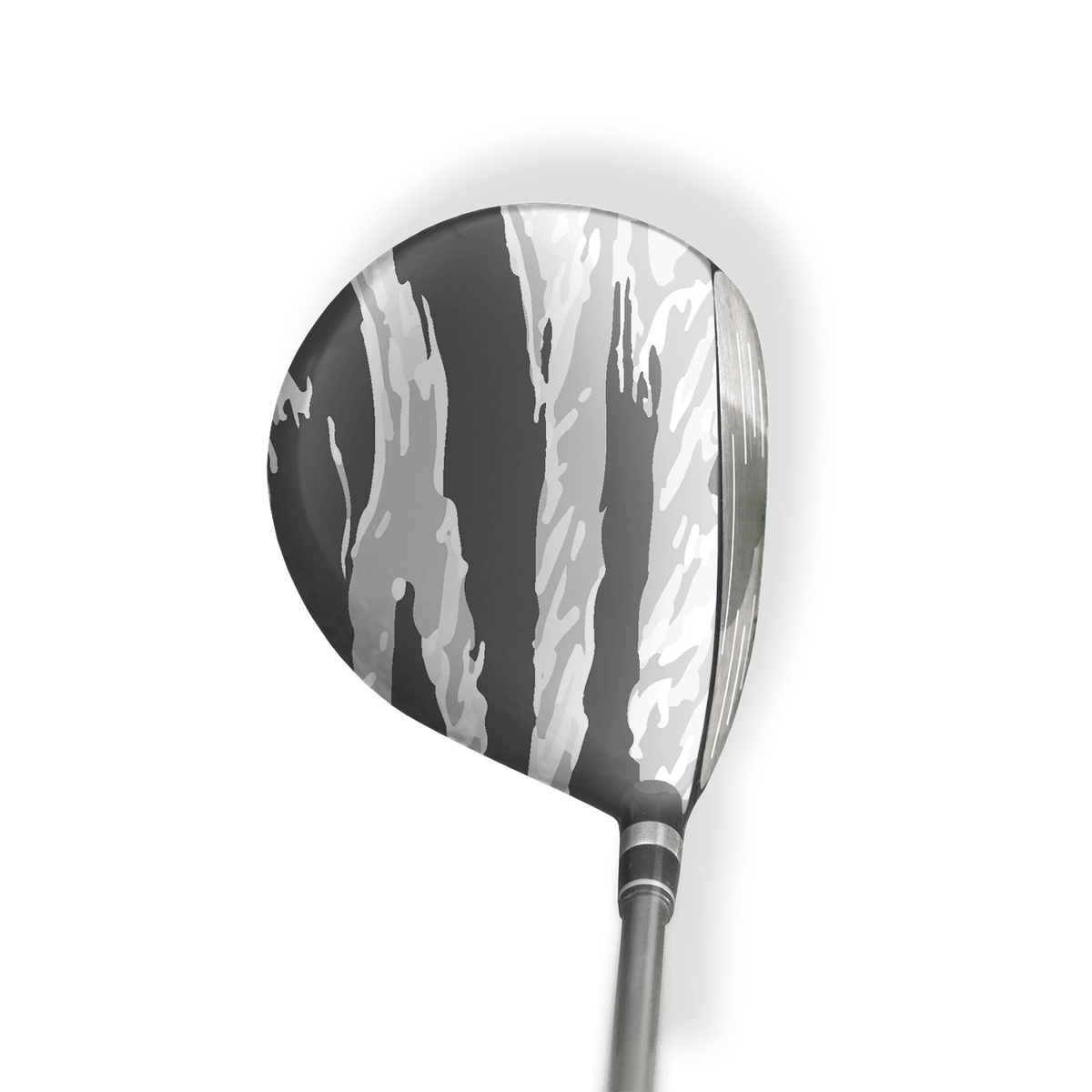 Fairway Wood / Hybrid Left Handed Vietnam Tiger Stripe Snow Vinyl Wrap Skin
