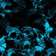 Skull Cyan