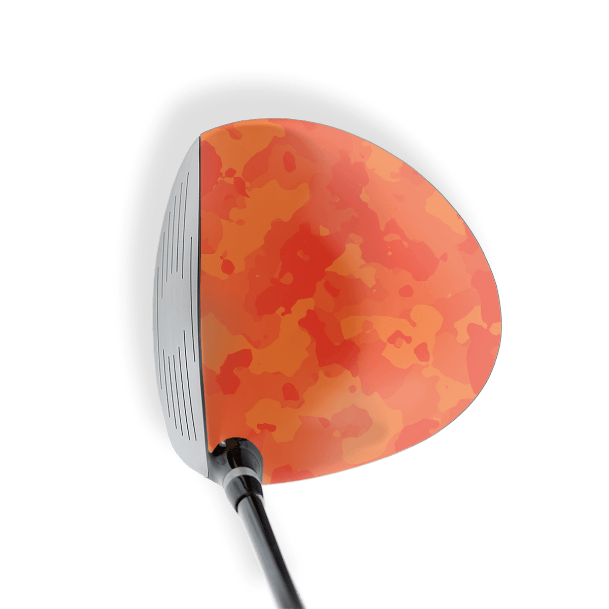 Driver Right Handed Cumulus Elite Orange Vinyl Wrap Skin