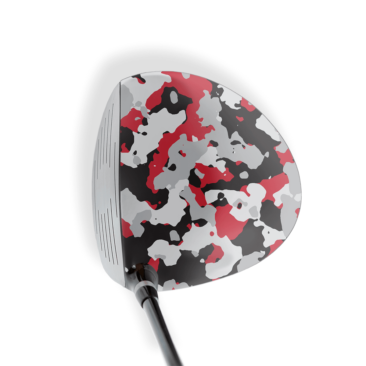 Driver Right Handed Cumulus Red Tiger Vinyl Wrap Skin