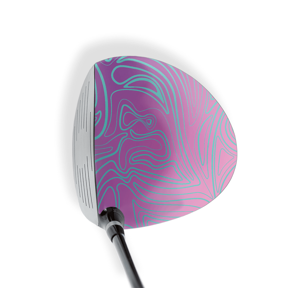 Driver Right Handed Damascus Aurora Vinyl Wrap Skin
