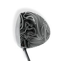 Driver Right Handed Damascus Black Vinyl Wrap Skin