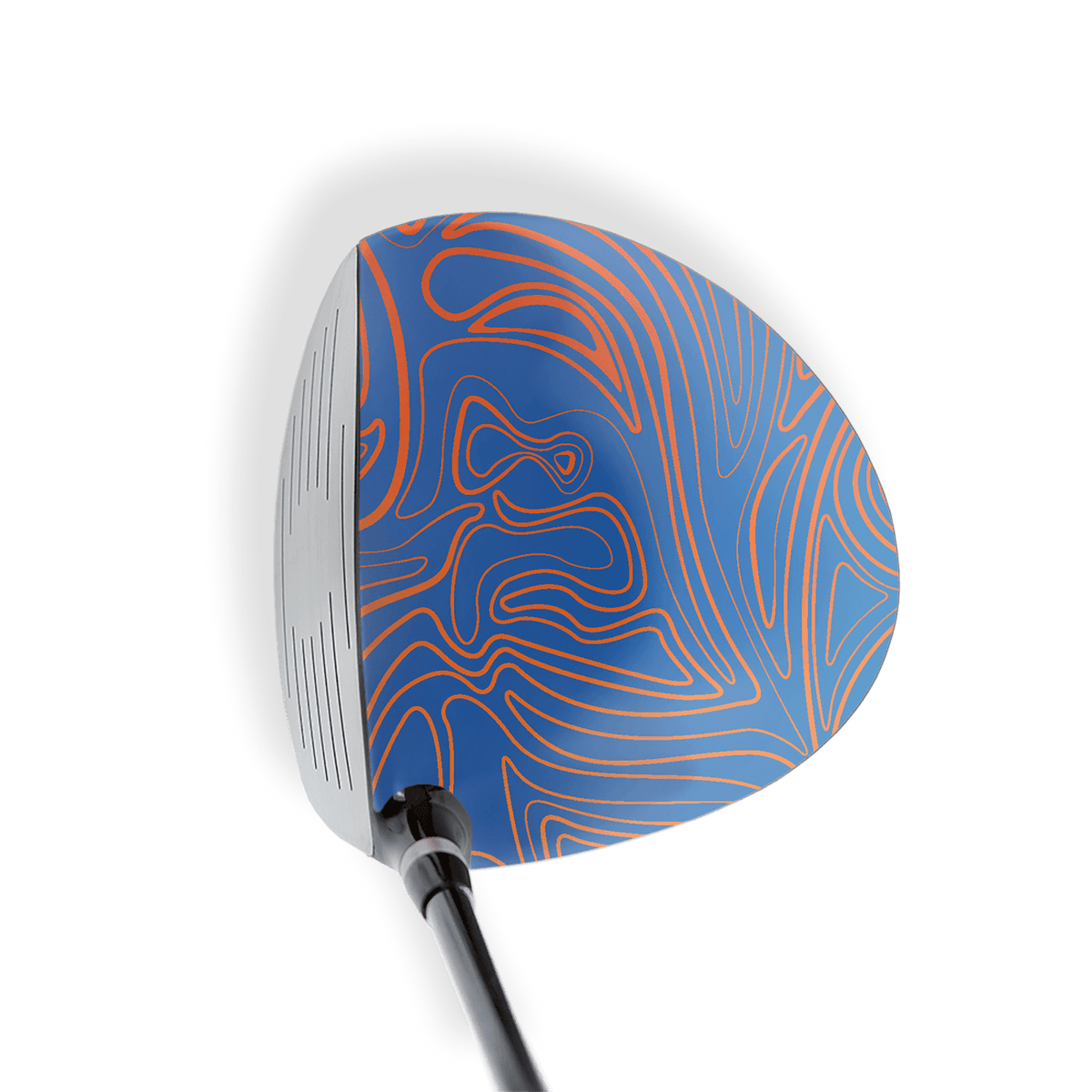 Driver Right Handed Damascus Fire And Ice Vinyl Wrap Skin
