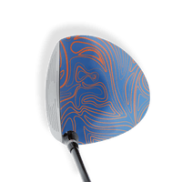 Driver Right Handed Damascus Fire And Ice Vinyl Wrap Skin