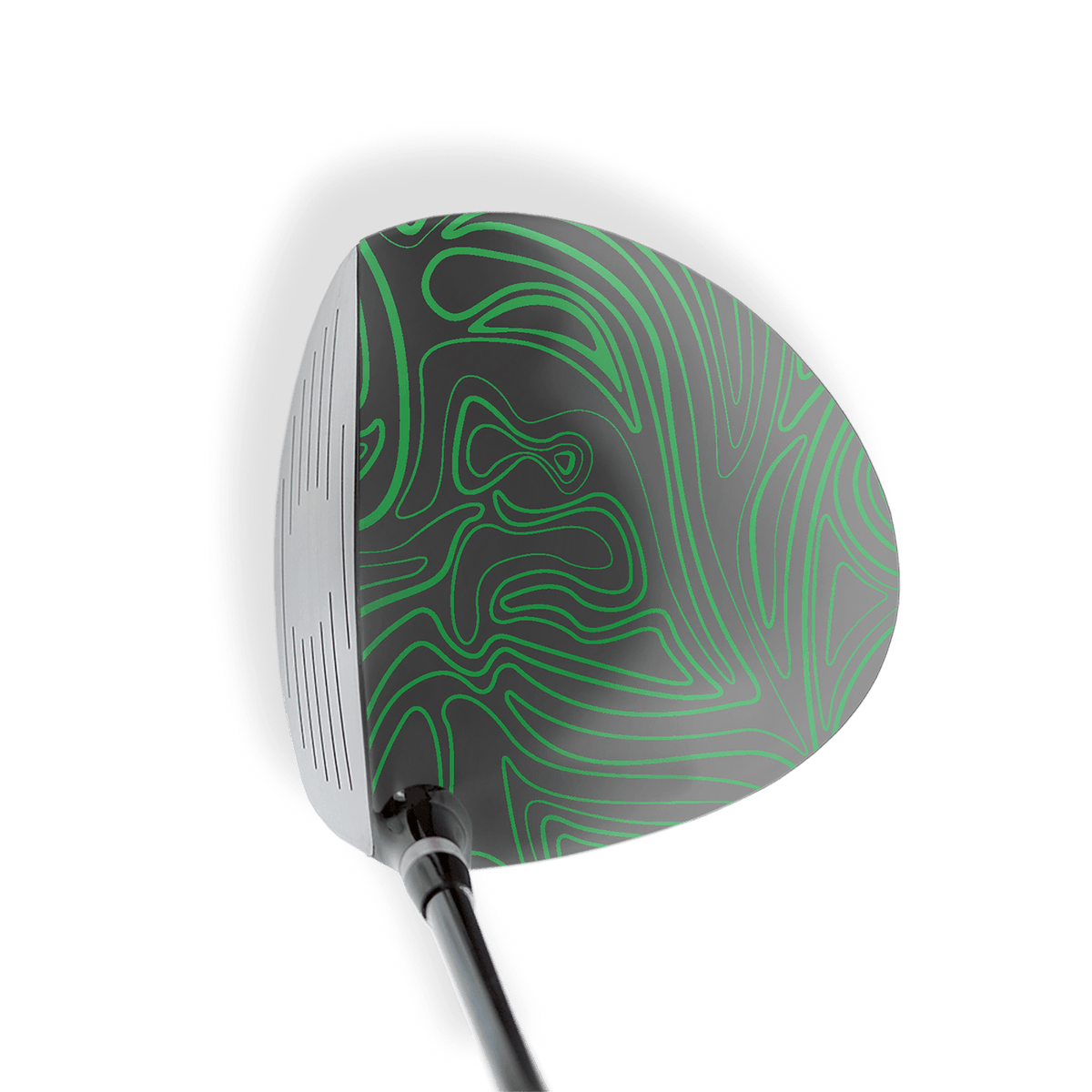 Driver Right Handed Damascus Green Vinyl Wrap Skin
