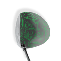 Driver Right Handed Damascus Green Vinyl Wrap Skin