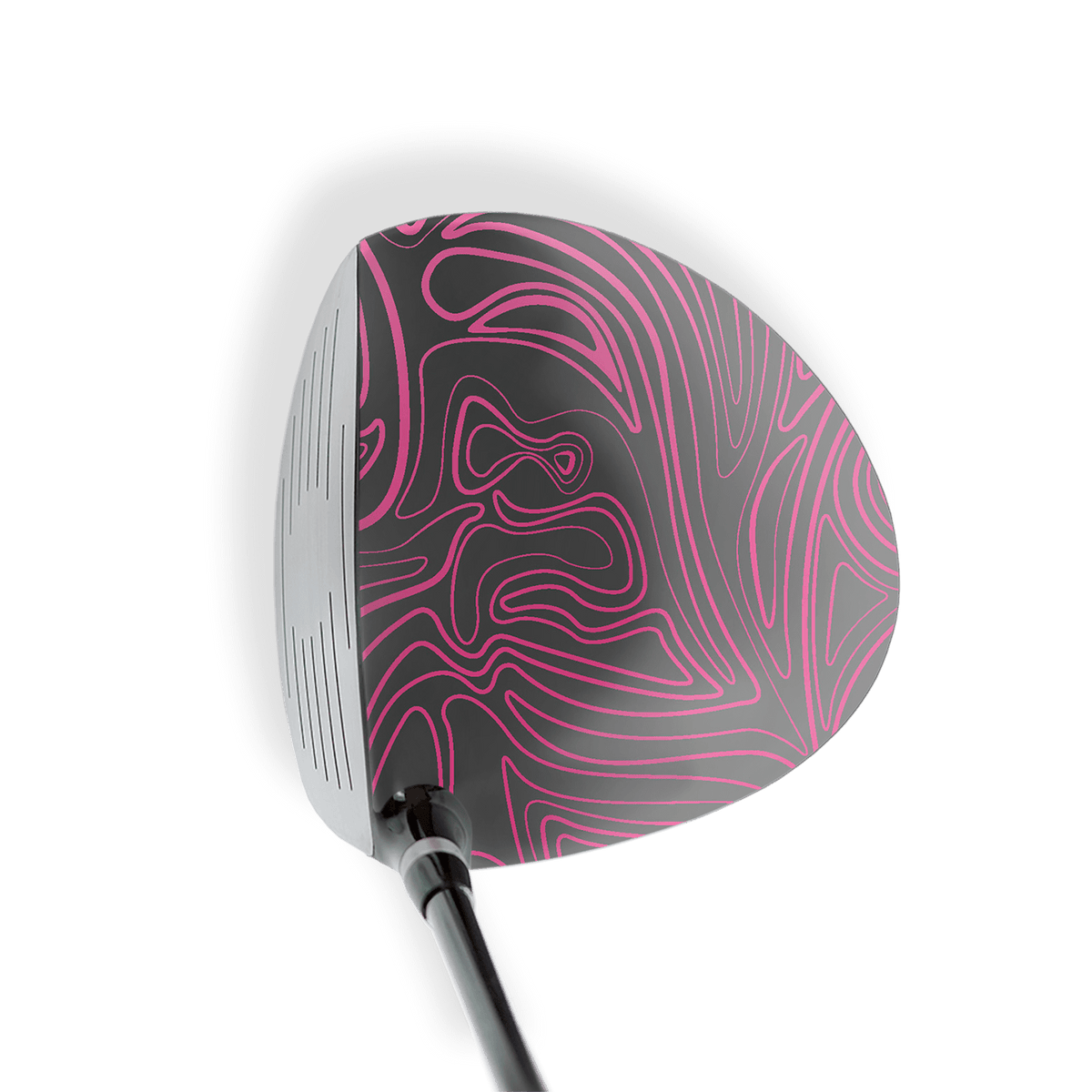 Driver Right Handed Damascus Magenta Vinyl Wrap Skin