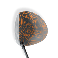 Driver Right Handed Damascus Orange Vinyl Wrap Skin
