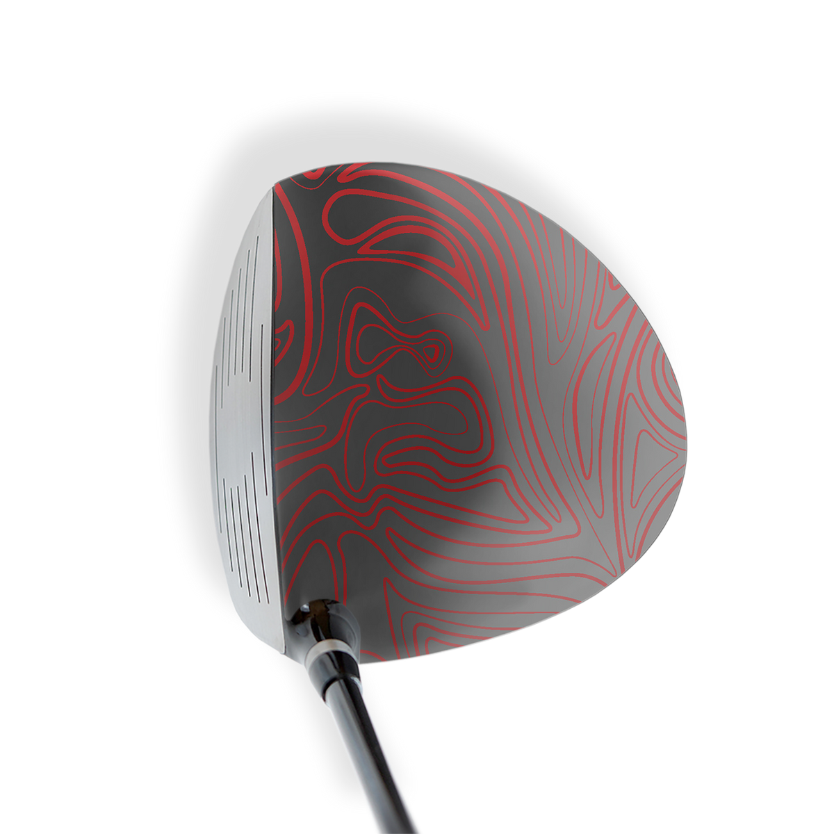 Driver Right Handed Damascus Red Vinyl Wrap Skin