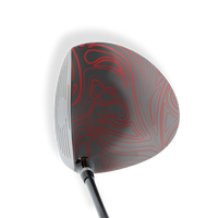 Driver Right Handed Damascus Red Vinyl Wrap Skin
