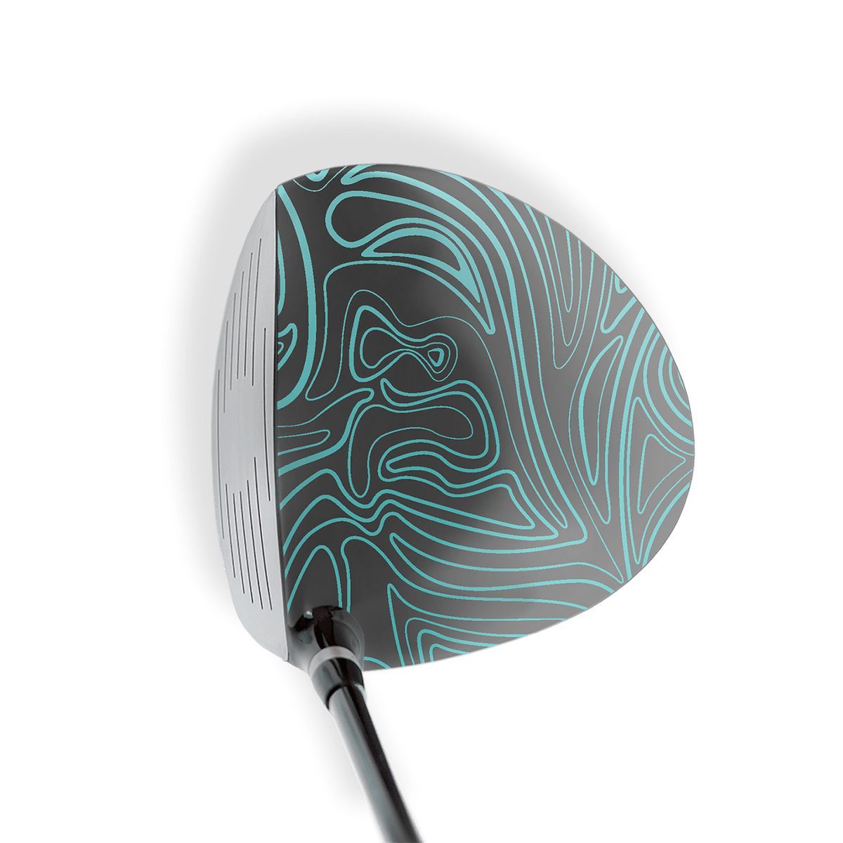 Driver Right Handed Damascus Tiffany Blue Vinyl Wrap Skin