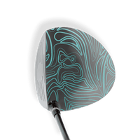 Driver Right Handed Damascus Tiffany Blue Vinyl Wrap Skin