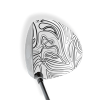 Driver Right Handed Damascus White Vinyl Wrap Skin