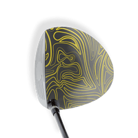 Driver Right Handed Damascus Yellow Vinyl Wrap Skin