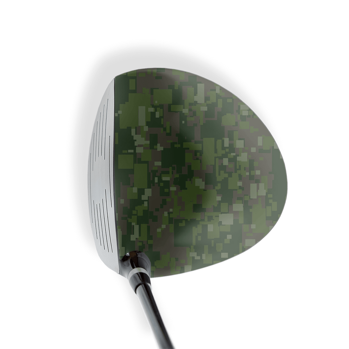 Driver Right Handed Digital Army Dark Green Vinyl Wrap Skin