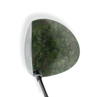 Driver Right Handed Digital Army Dark Green Vinyl Wrap Skin