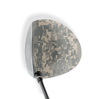 Driver Right Handed Digital Army Vinyl Wrap Skin