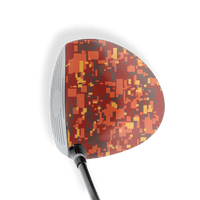 Driver Right Handed Digital Autumn Vinyl Wrap Skin