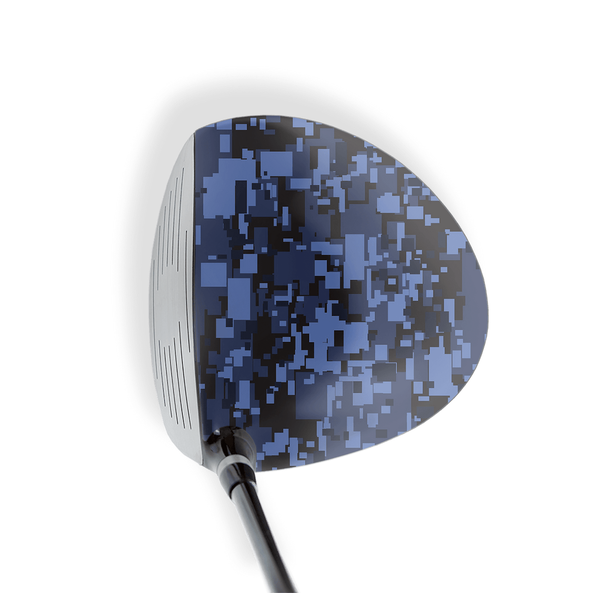 Driver Right Handed Digital Blue Midnight Vinyl Wrap Skin