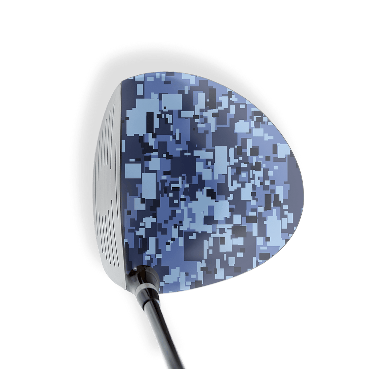 Driver Right Handed Digital Blue Urban Night Vinyl Wrap Skin
