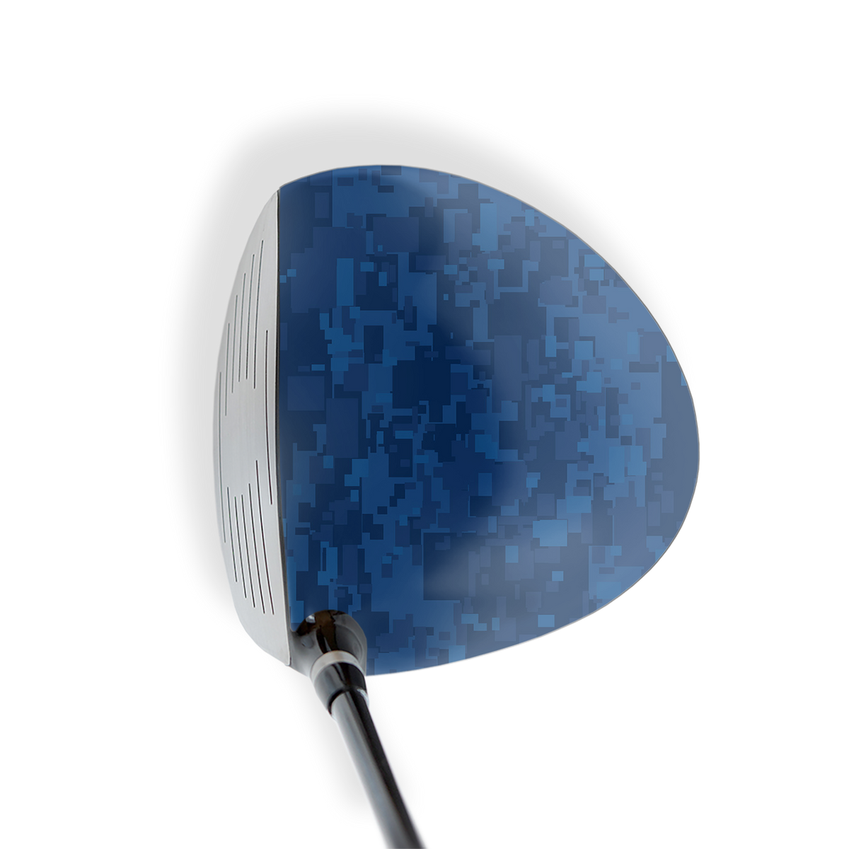 Driver Right Handed Digital Elite Blue Vinyl Wrap Skin