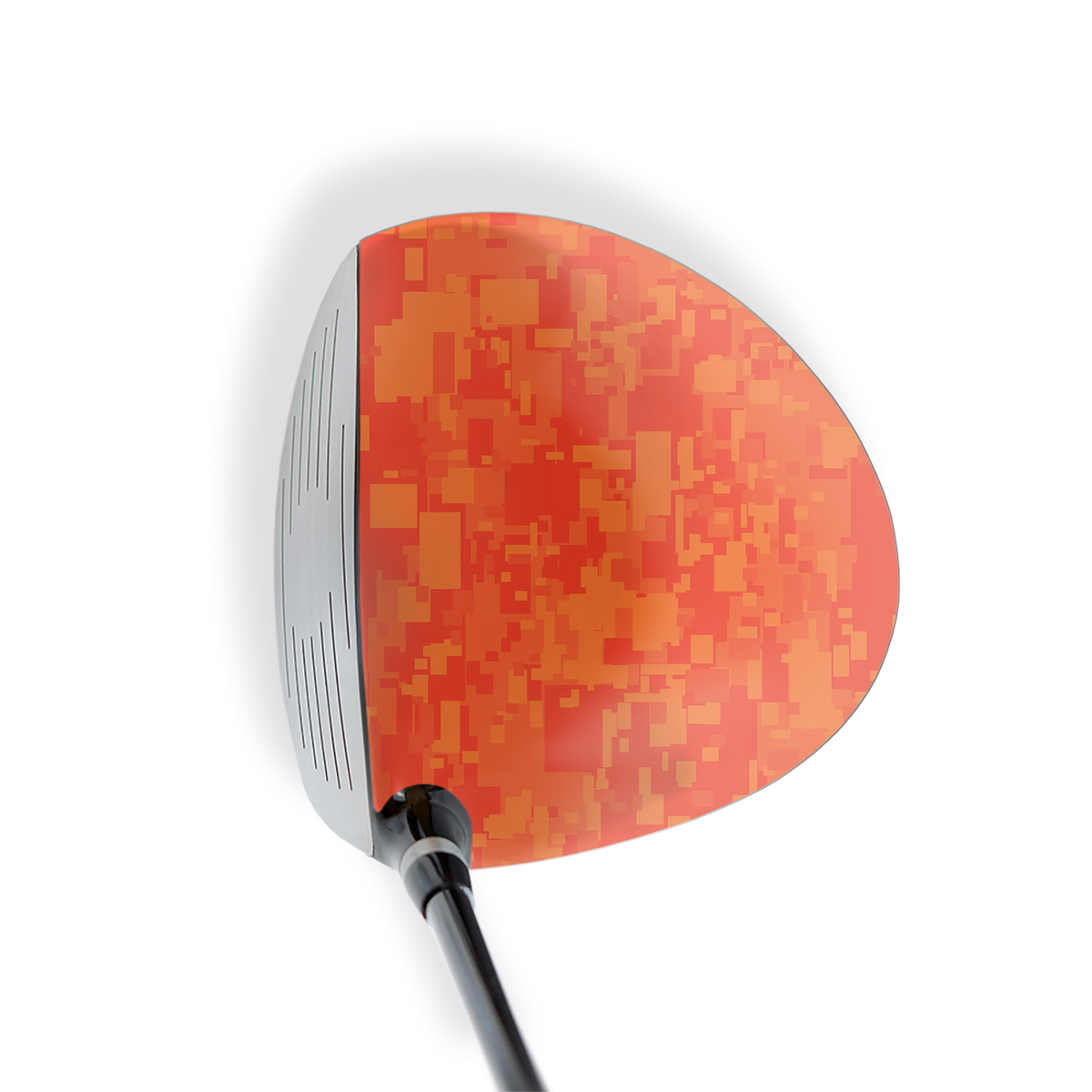 Driver Right Handed Digital Elite Orange Vinyl Wrap Skin