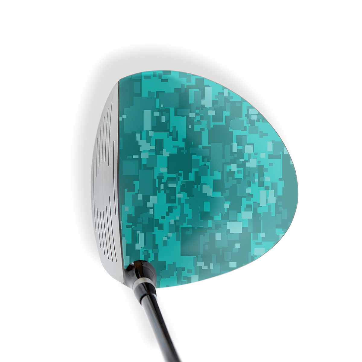 Driver Right Handed Digital Elite Tiffany Blue Vinyl Wrap Skin