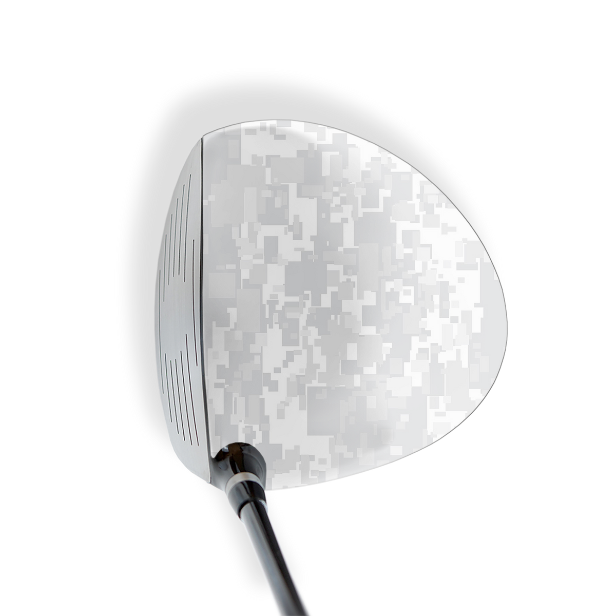Driver Right Handed Digital Elite White Vinyl Wrap Skin
