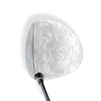 Driver Right Handed Digital Elite White Vinyl Wrap Skin