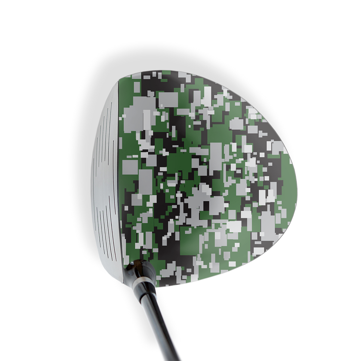Driver Right Handed Digital Green Tiger Vinyl Wrap Skin