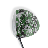 Driver Right Handed Digital Green Tiger Vinyl Wrap Skin